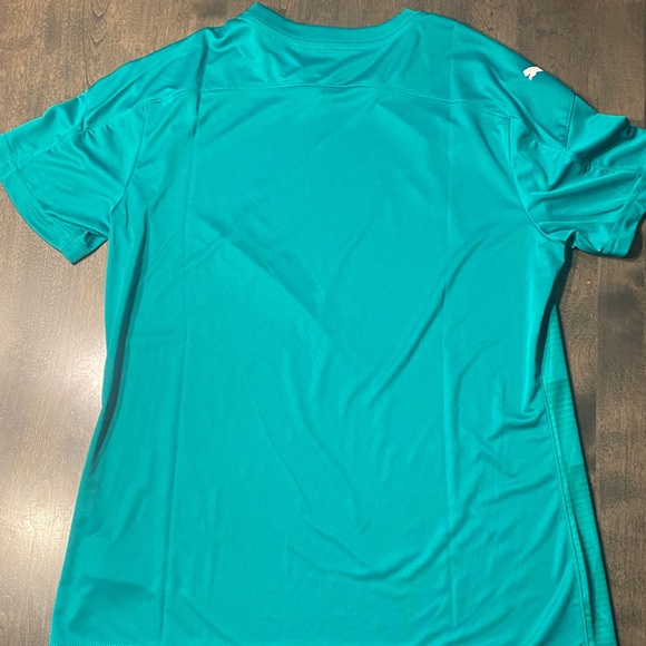 Puma Men's Teal Athletic Jersey - Picture 2 of 3